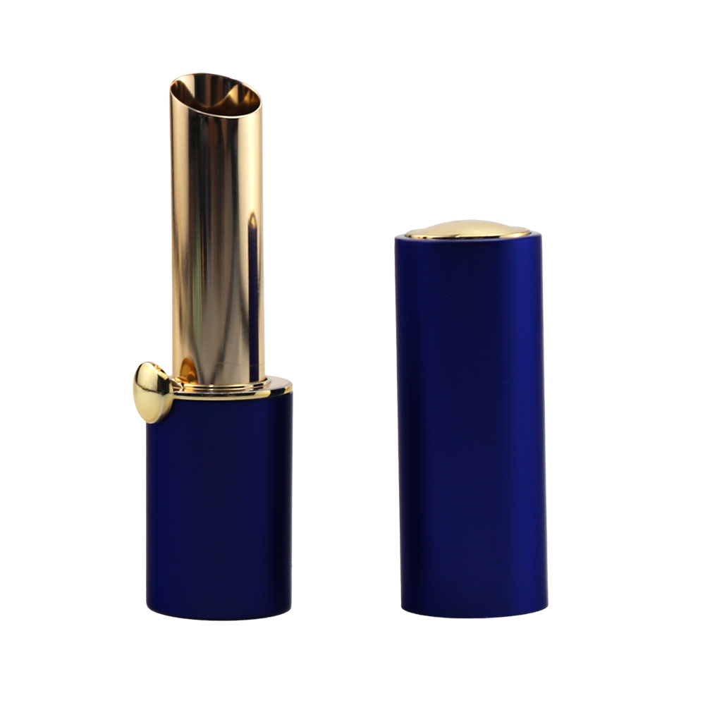 Contenedor de lápiz labial de aluminio magnético