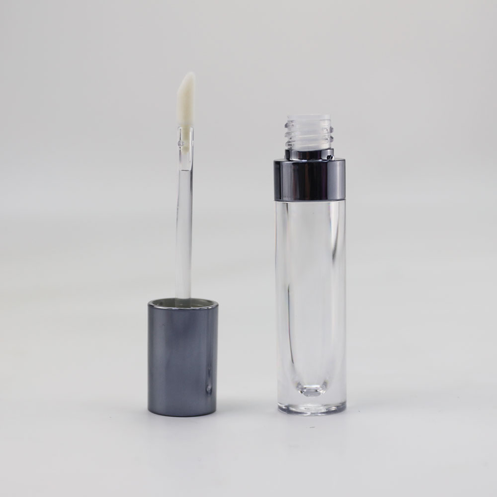 Contenedor de tubos de brillo de labios redondo