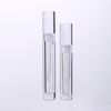 Envase plástico de los tubos del brillo de labios del lustre del labio de la muestra libre de encargo transparente de PETG