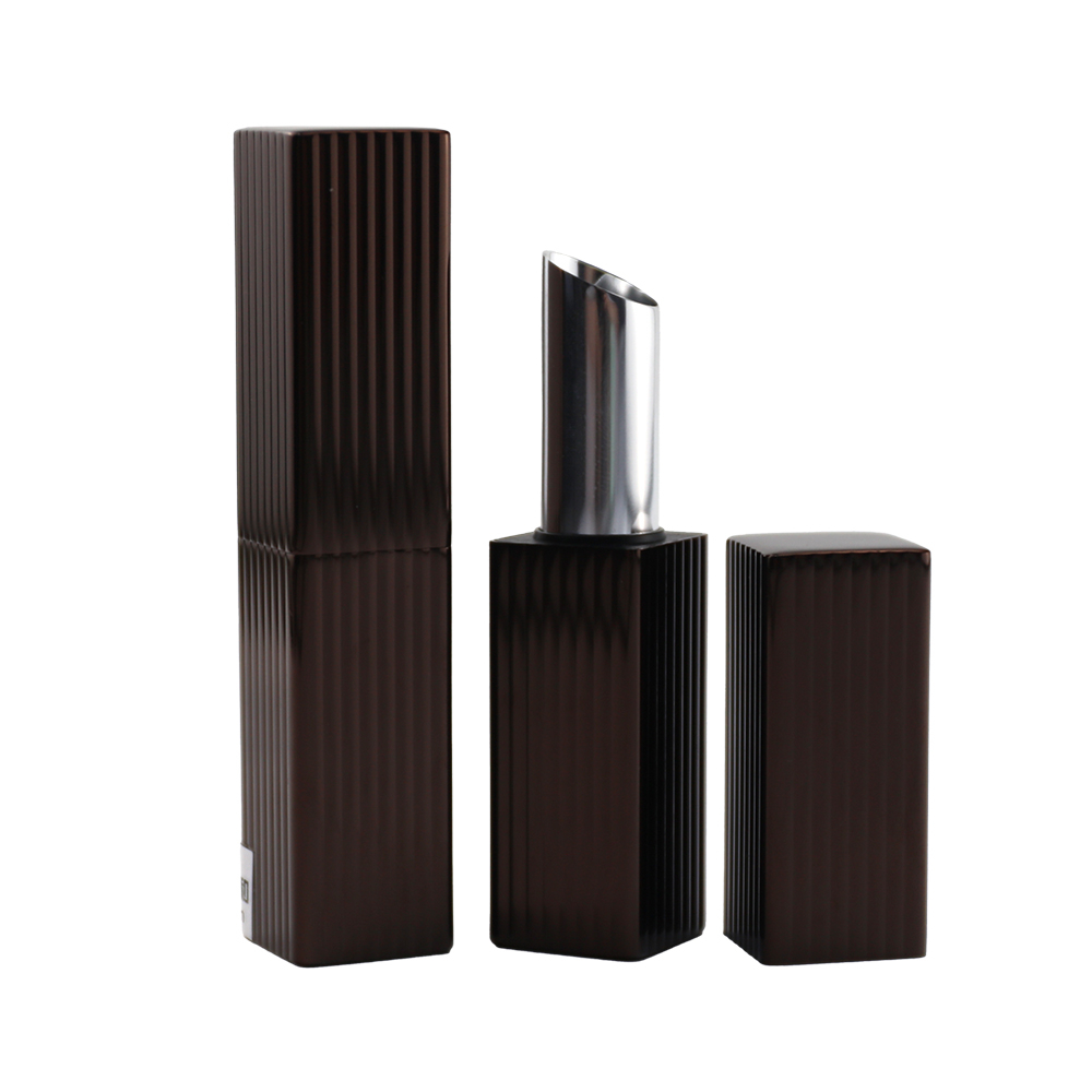Case de lápiz labial de aluminio magnético Suqare
