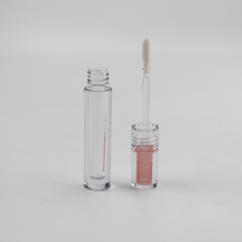 Tubo de brillo de labios grueso PETG de inyección de doble color