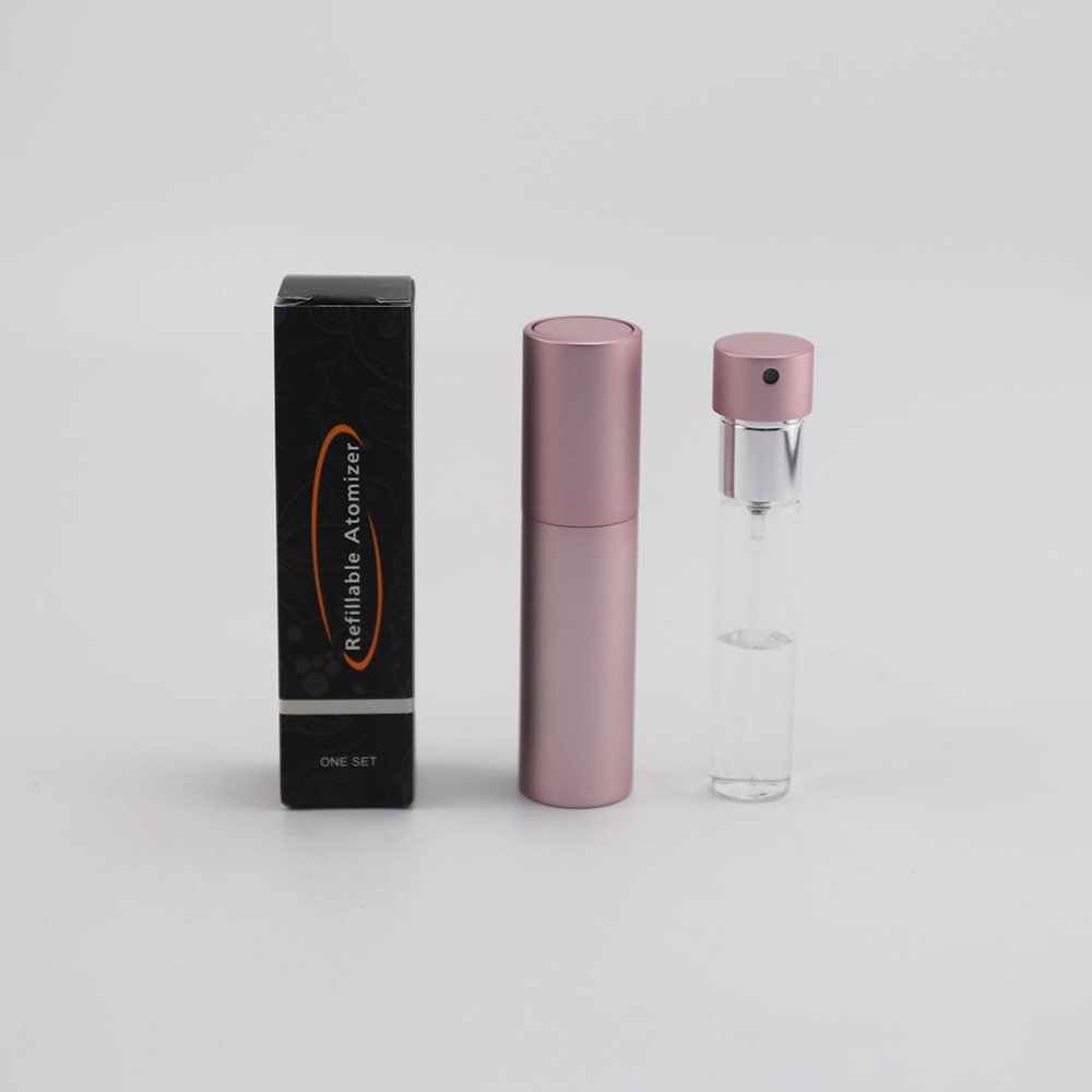 8 ml 10 ml Twist up rezable atomizador de perfume con caja