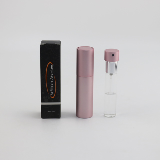 8 ml 10 ml Twist up rezable atomizador de perfume con caja