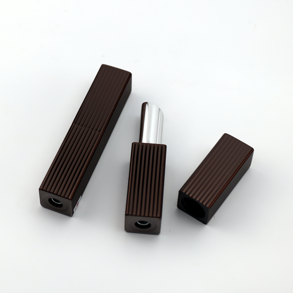 Case de lápiz labial de aluminio magnético Suqare