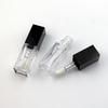 Tubos de brillo de labios PETG transparente cuadrado