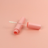 Envase plástico de los tubos del brillo de labios del lustre del labio de la muestra libre de encargo transparente de PETG