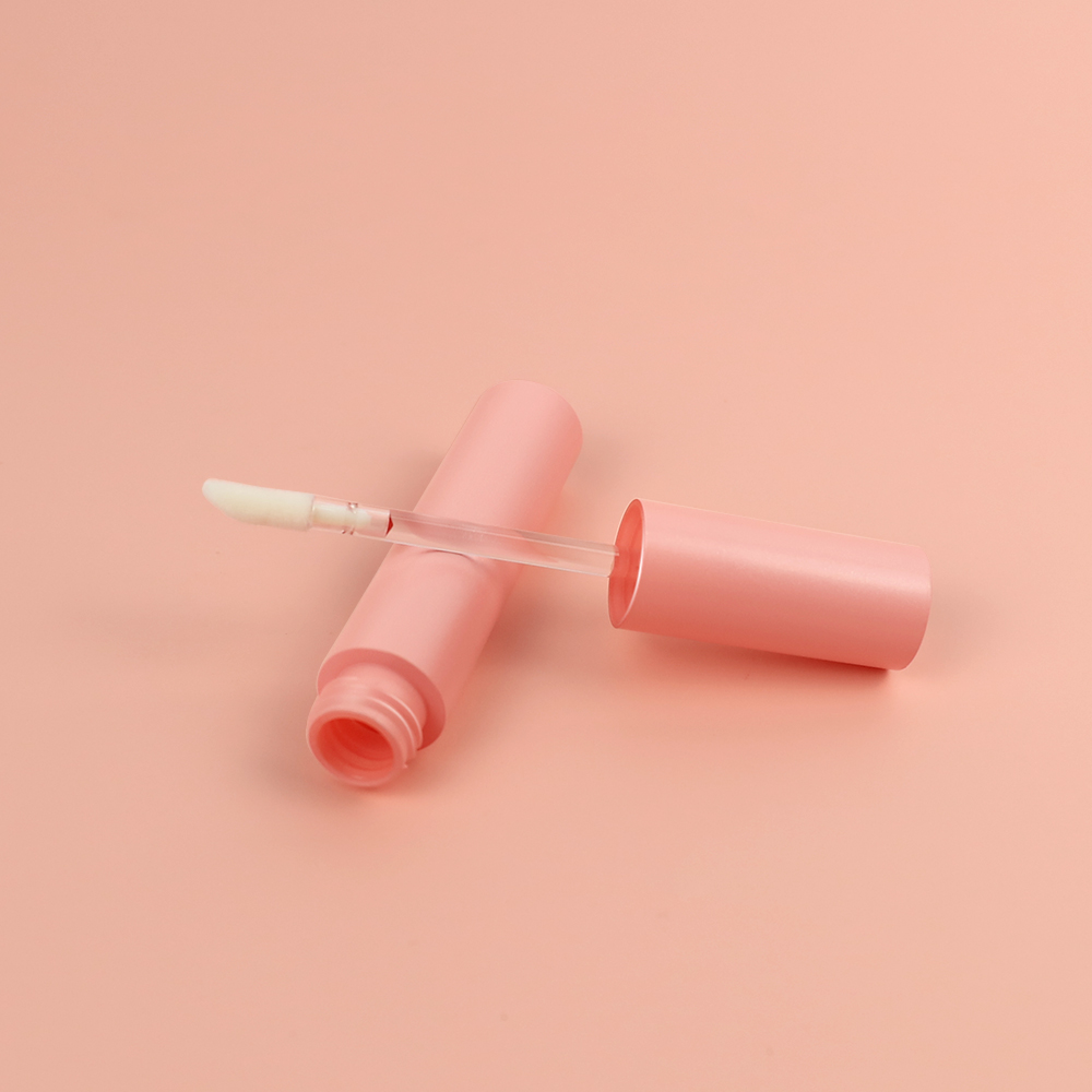 Envase plástico de los tubos del brillo de labios del lustre del labio de la muestra libre de encargo transparente de PETG