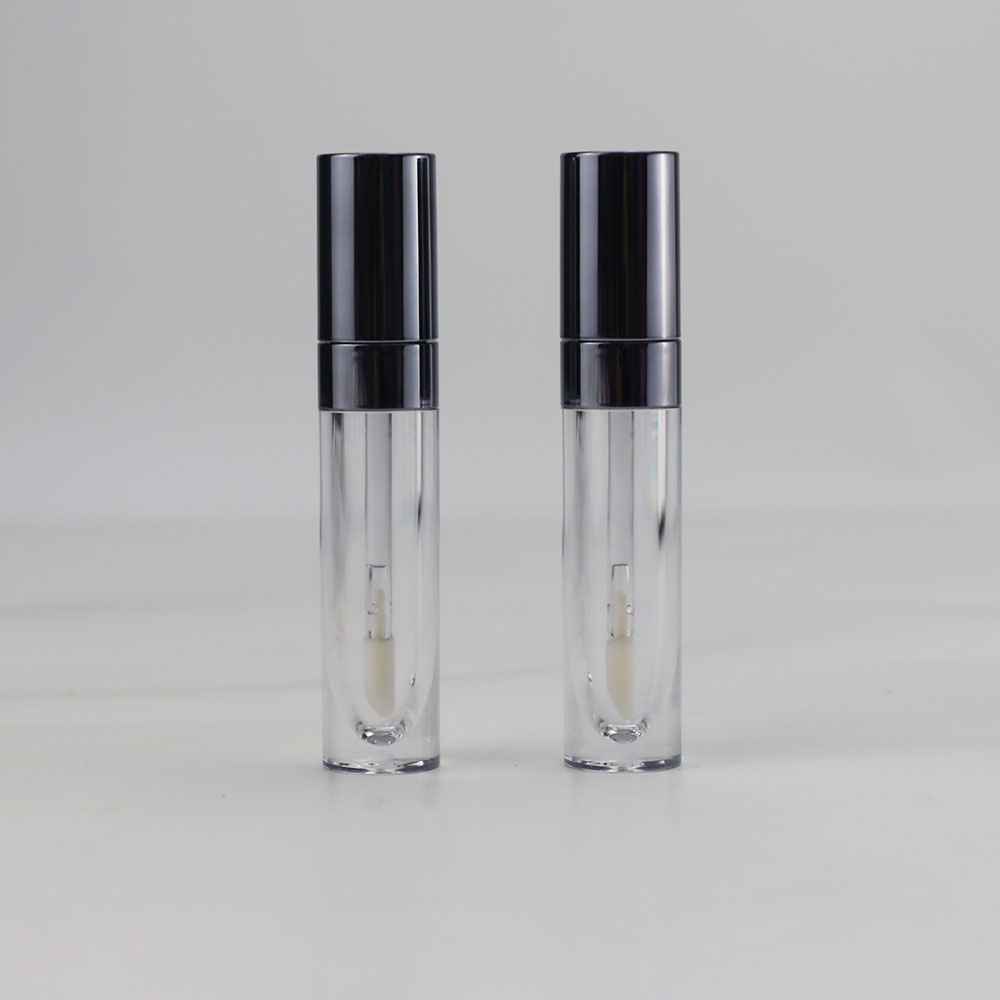 Contenedor de tubos de brillo de labios redondo