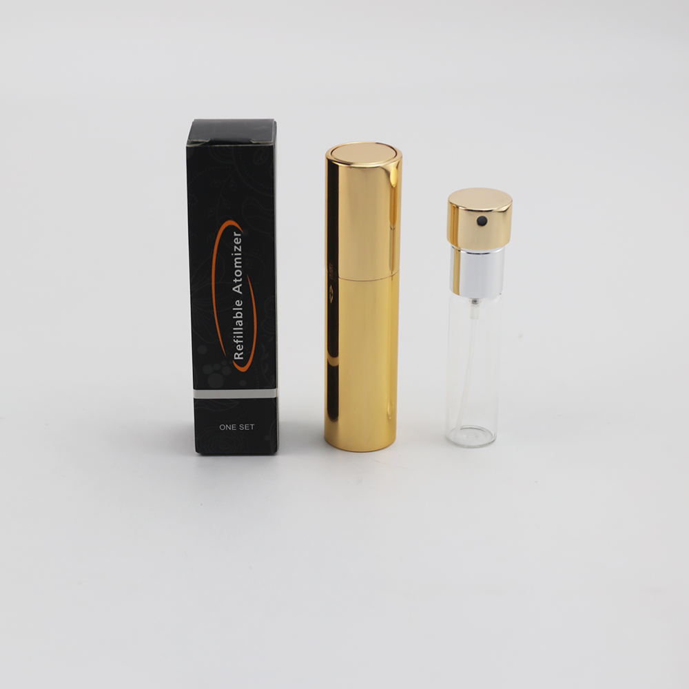 Atomizador de perfume retorcido