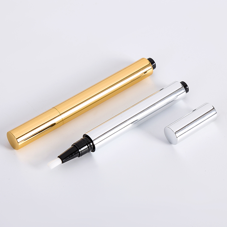 Pluma cosm&eacute;tica de clic de aluminio