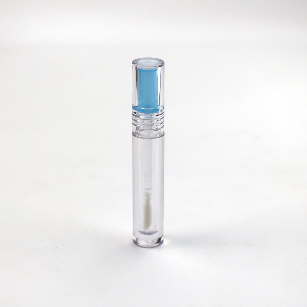 Tubo de brillo de labios grueso PETG de inyección de doble color