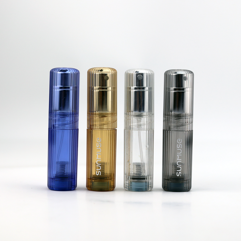 mini botellas de perfume de relleno de fondo