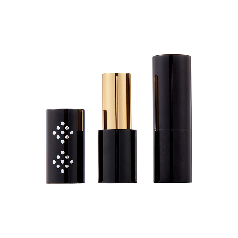  Tubo de lápiz labial de aluminio magnético personalizado