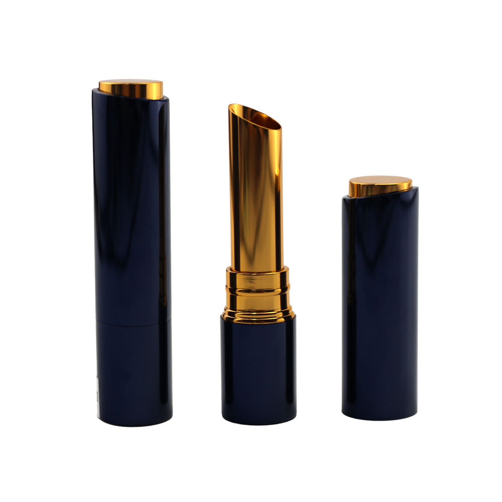 Contenedor de lápiz labial de aluminio de relleno de fondo