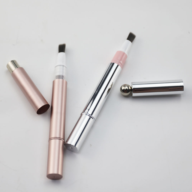 Bolígrafo de esmalte de uñas vacío de 2 ml con cuentas magnéticas para esmalte de uñas ojo de gato
