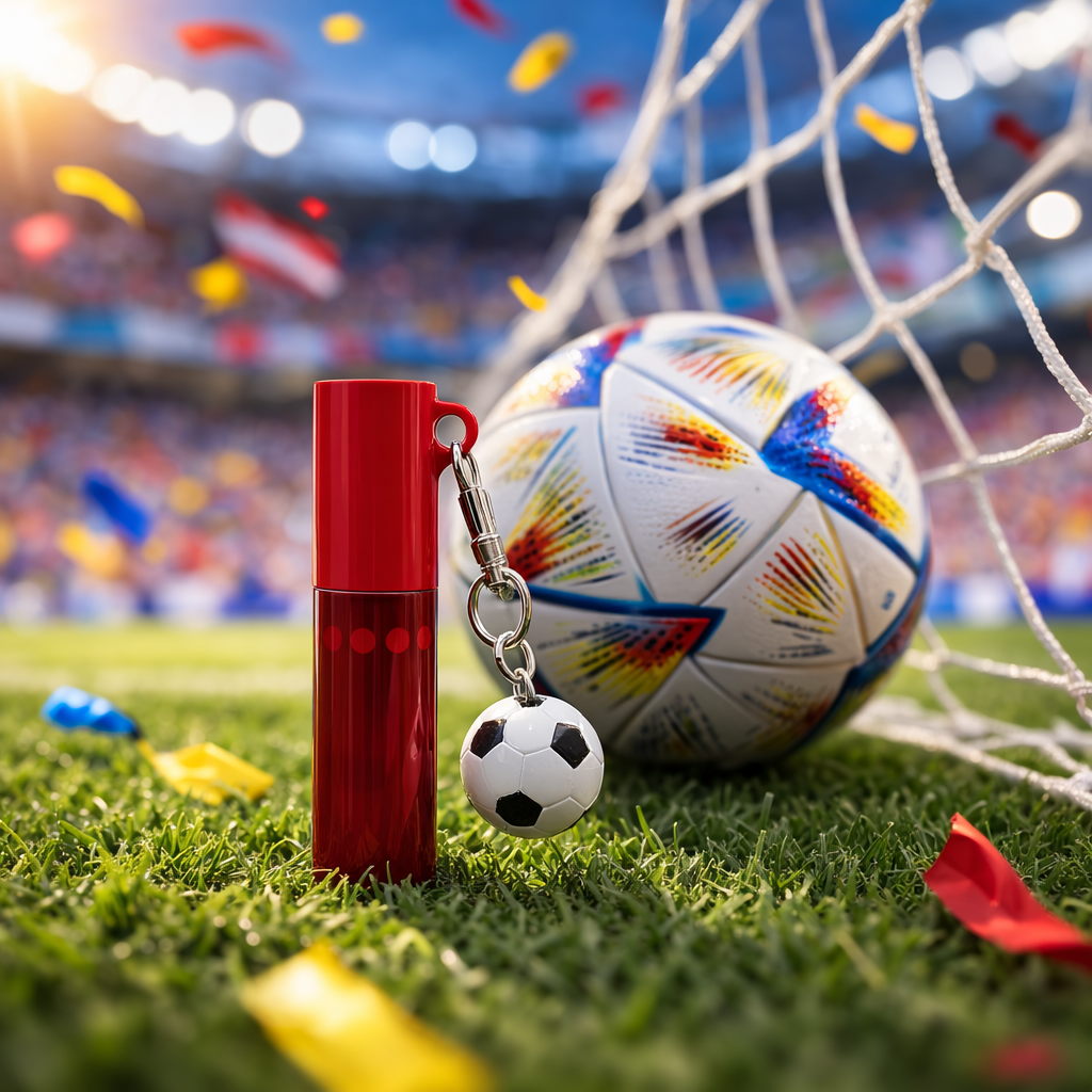 Copa Mundial de Fútbol IP Twist Up 5ml Botella de spray de perfume recargable vacía para viajes