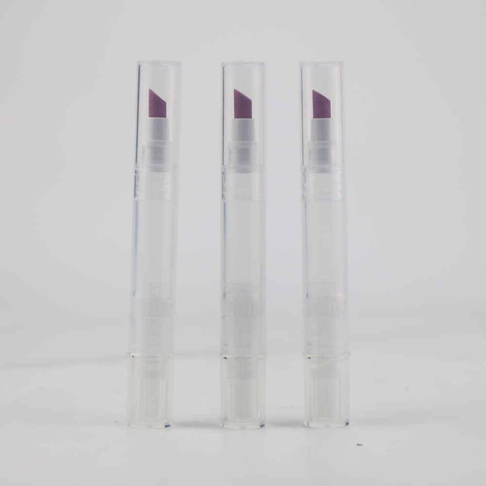 Pluma de aceite de cutícula vacía de 2 ml al por mayor con cuarzo 