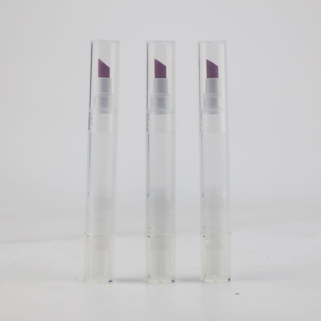Pluma de aceite de cutícula vacía de 2 ml al por mayor con cuarzo 